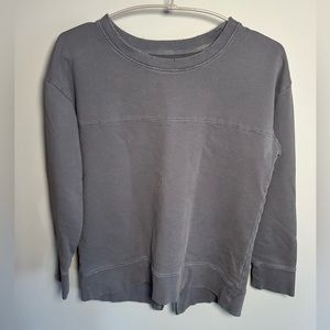 JOES JEANS Leira Hi-Lo Distressed Sweatshirt